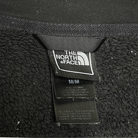 The North Face Black Fuzzy Jacket Full Zip - Picture 4 of 7